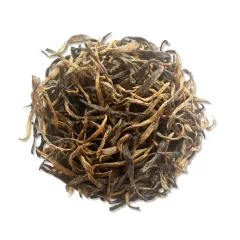 Jin Jun Mei tea leaves. First flush spring harvest from Tongmu
